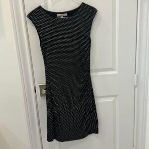 Loft Black and white dress